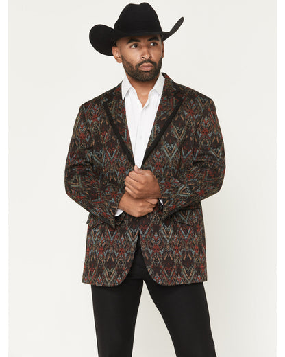 Cody James Black 1978® Men's Tapestry Button-Down Sportcoat