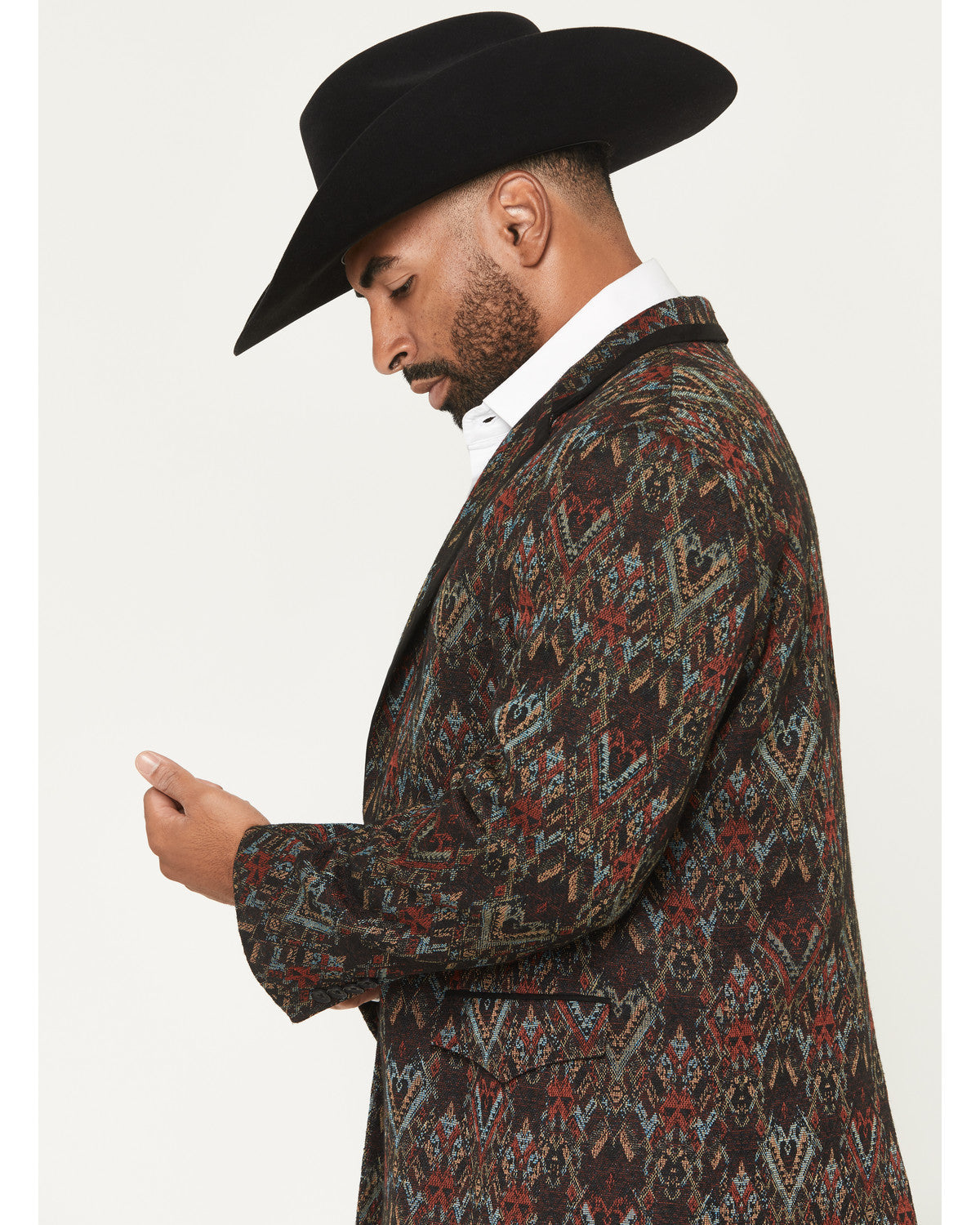 Cody James Black 1978® Men's Tapestry Button-Down Sportcoat