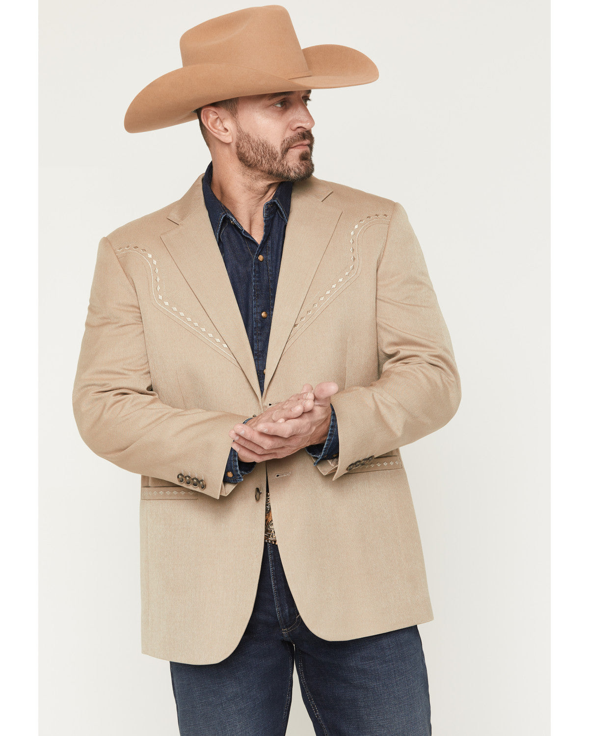 Cody James Men's Sundance Diamond Stitch Sportcoat