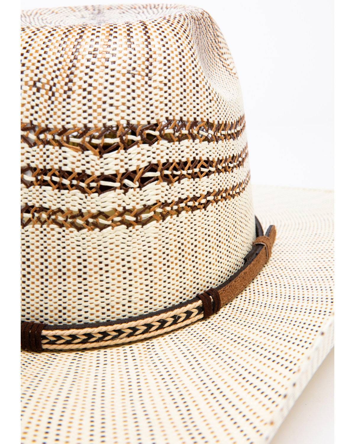 Cody James Braided Arrow 15X Straw Cowboy Hat