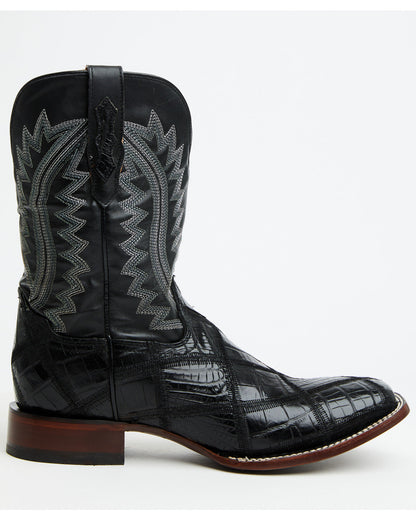 Cody James Men's Exotic American Alligator Western Boots - Broad Squar