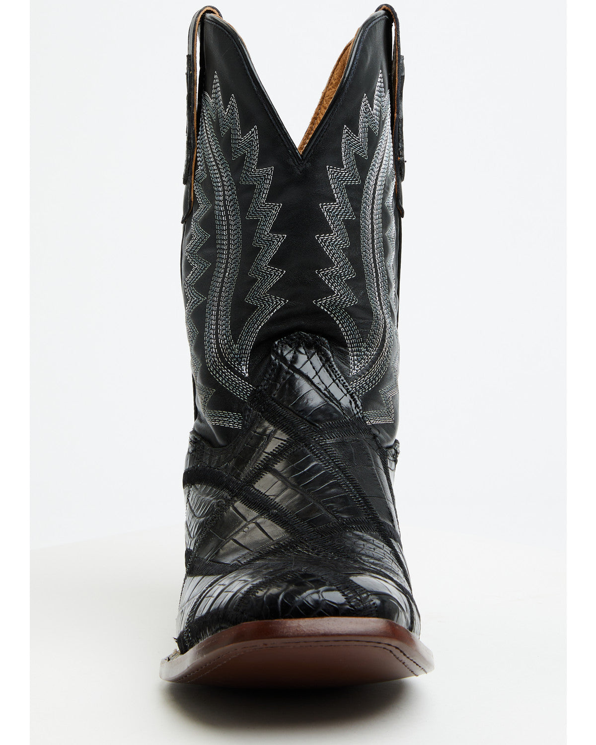 Cody James Men's Exotic American Alligator Western Boots - Broad Squar
