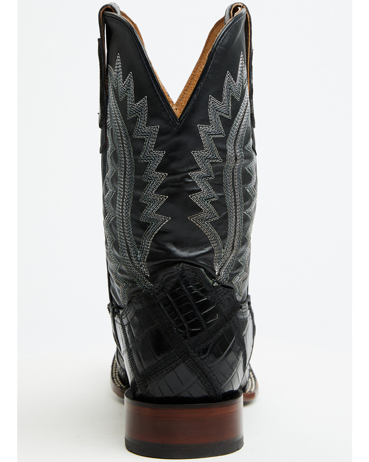 Cody James Men's Exotic American Alligator Western Boots - Broad Squar