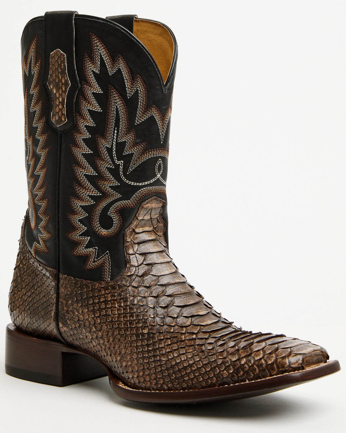 Cody James Men's Slyde Exotic Python Western Boots - Broad Square Toe