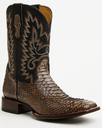 Cody James Men's Slyde Exotic Python Western Boots - Broad Square Toe