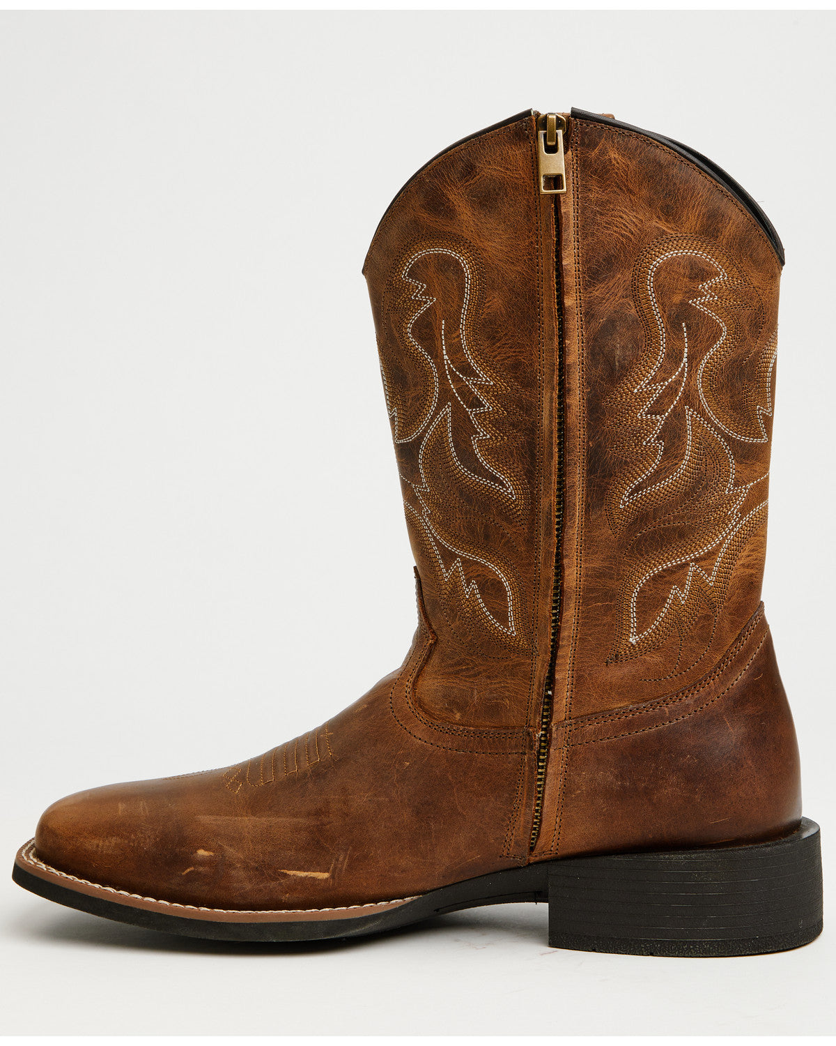 Cody James Men's Ace Zip Performance Western Boots - Broad Square Toe