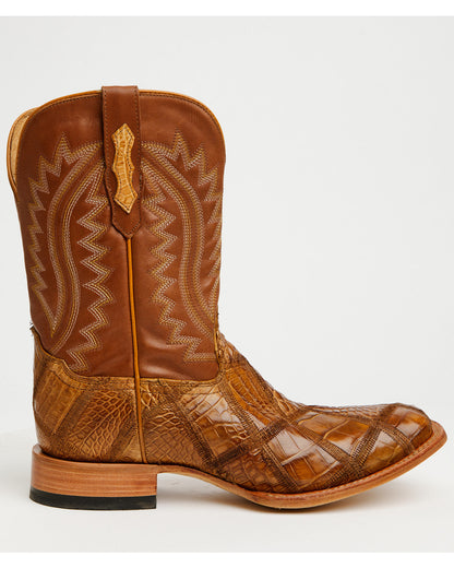 Cody James Men's Exotic American Alligator Western Boots - Broad Squar