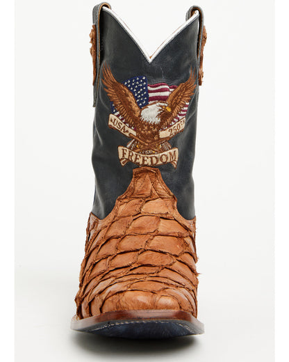Cody James Men's America 250 Freedom Exotic Pirarucu Western Boots - B