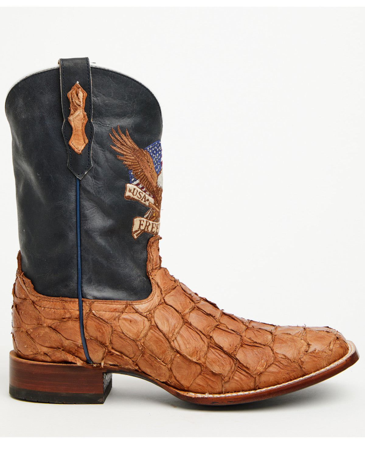 Cody James Men's America 250 Freedom Exotic Pirarucu Western Boots - B