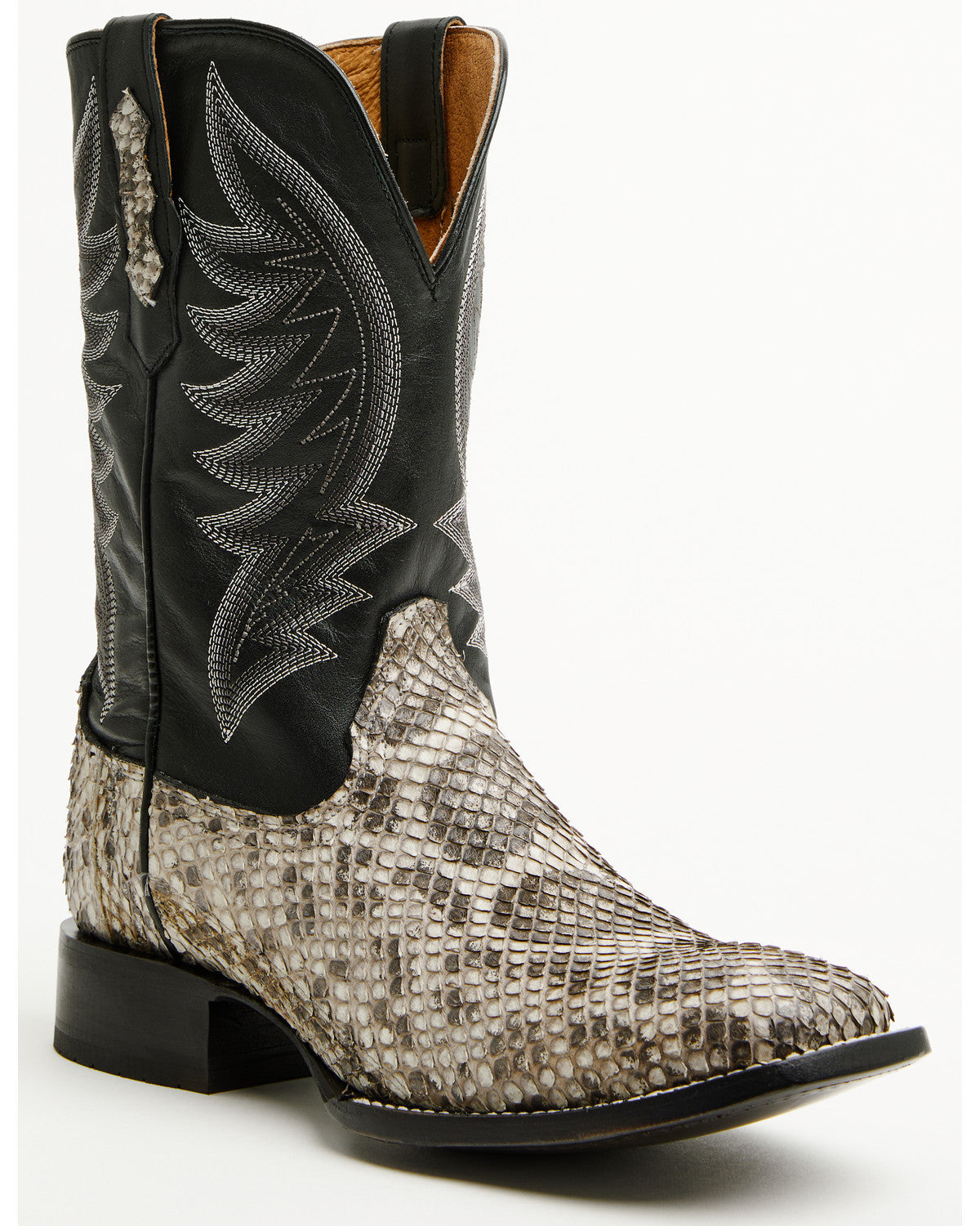 Cody James Men's Exotic Anaconda Western Boots - Broad Square Toe
