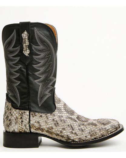 Cody James Men's Exotic Anaconda Western Boots - Broad Square Toe