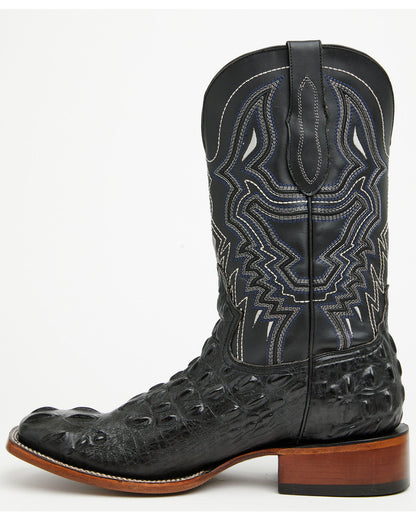 Cody James Men's Croc Print Badlands Western Boots - Broad Square Toe
