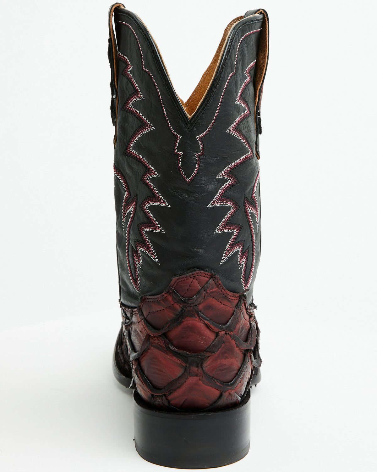 Cody James Men's Exotic Pirarucu Western Boots - Broad Square Toe