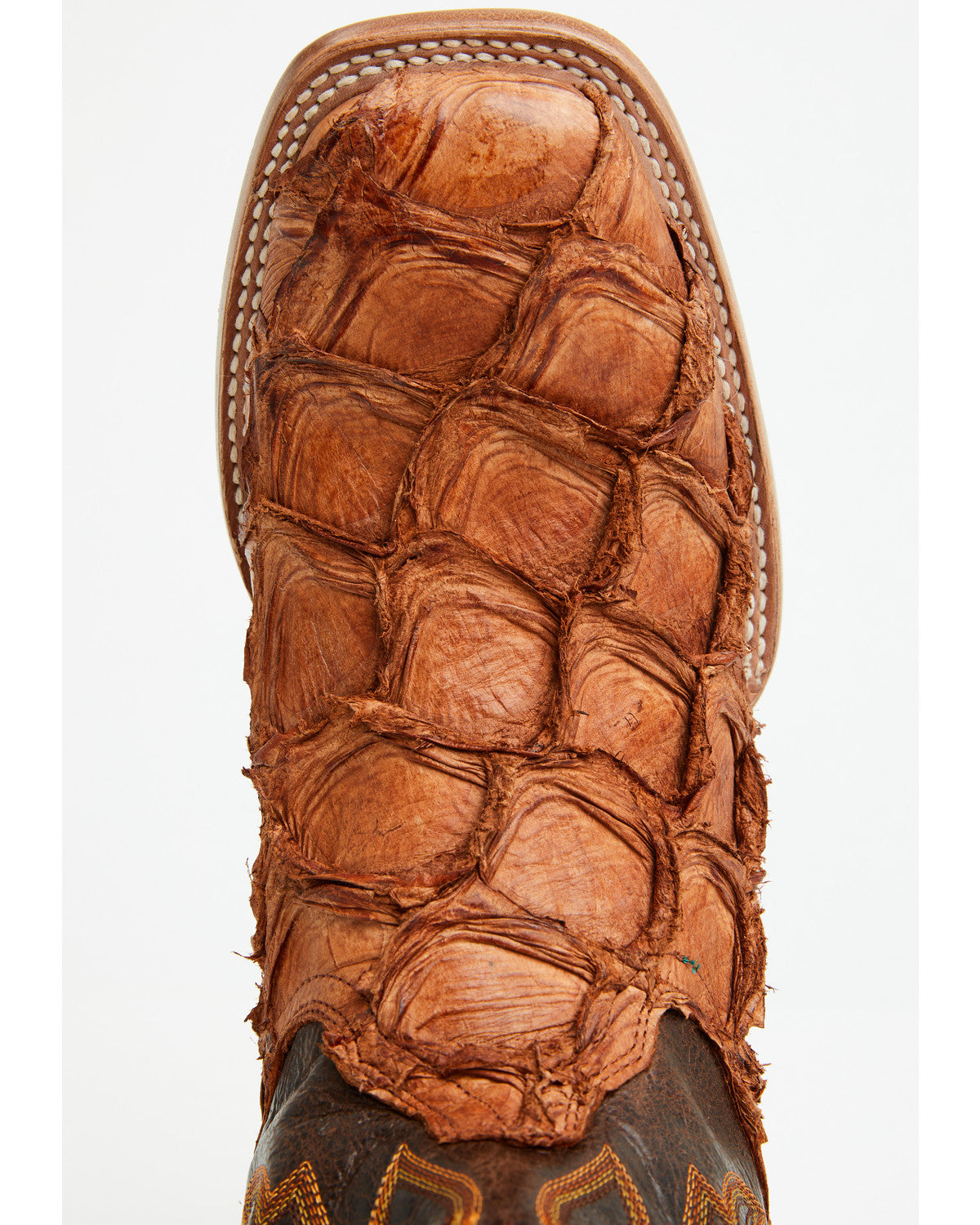 Cody James Men's Exotic Pirarucu Western Boots - Broad Square Toe