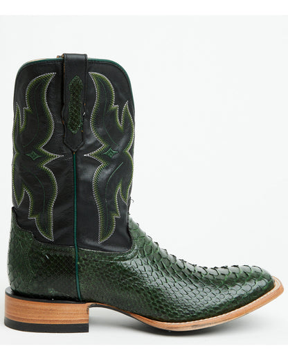 Cody James Men's Exotic Python Western Boots - Broad Square Toe