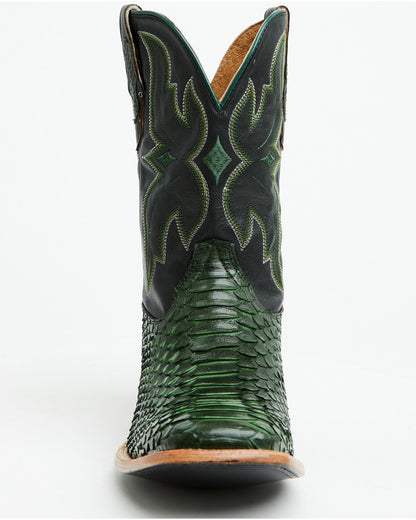 Cody James Men's Exotic Python Western Boots - Broad Square Toe