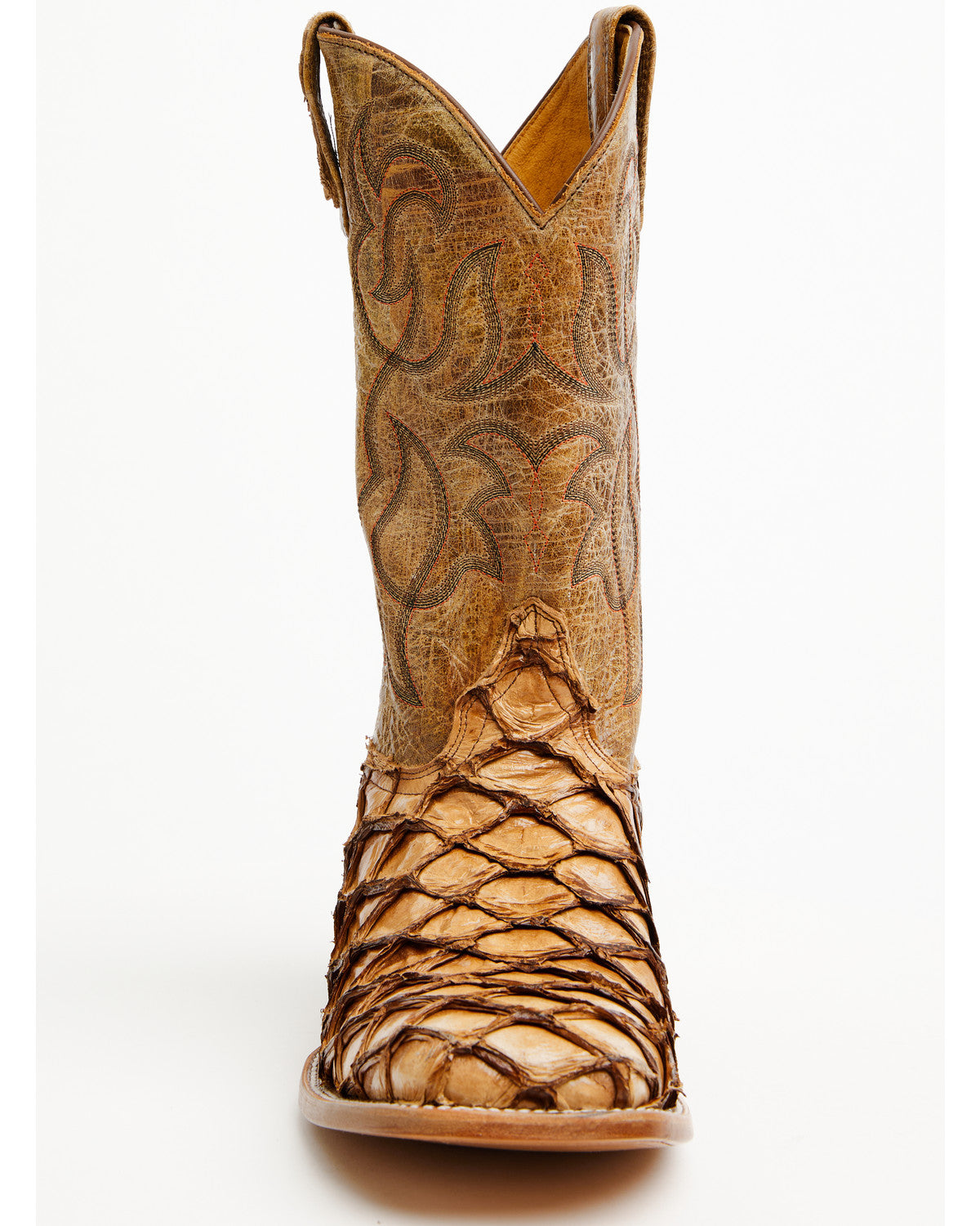 Cody James Men's Pirarucu Exotic Boots - Broad Square Toe