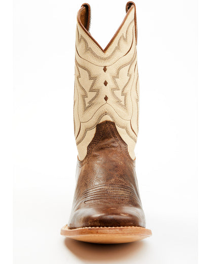 Cody James Men's Bone Western Boots - Broad Square Toe