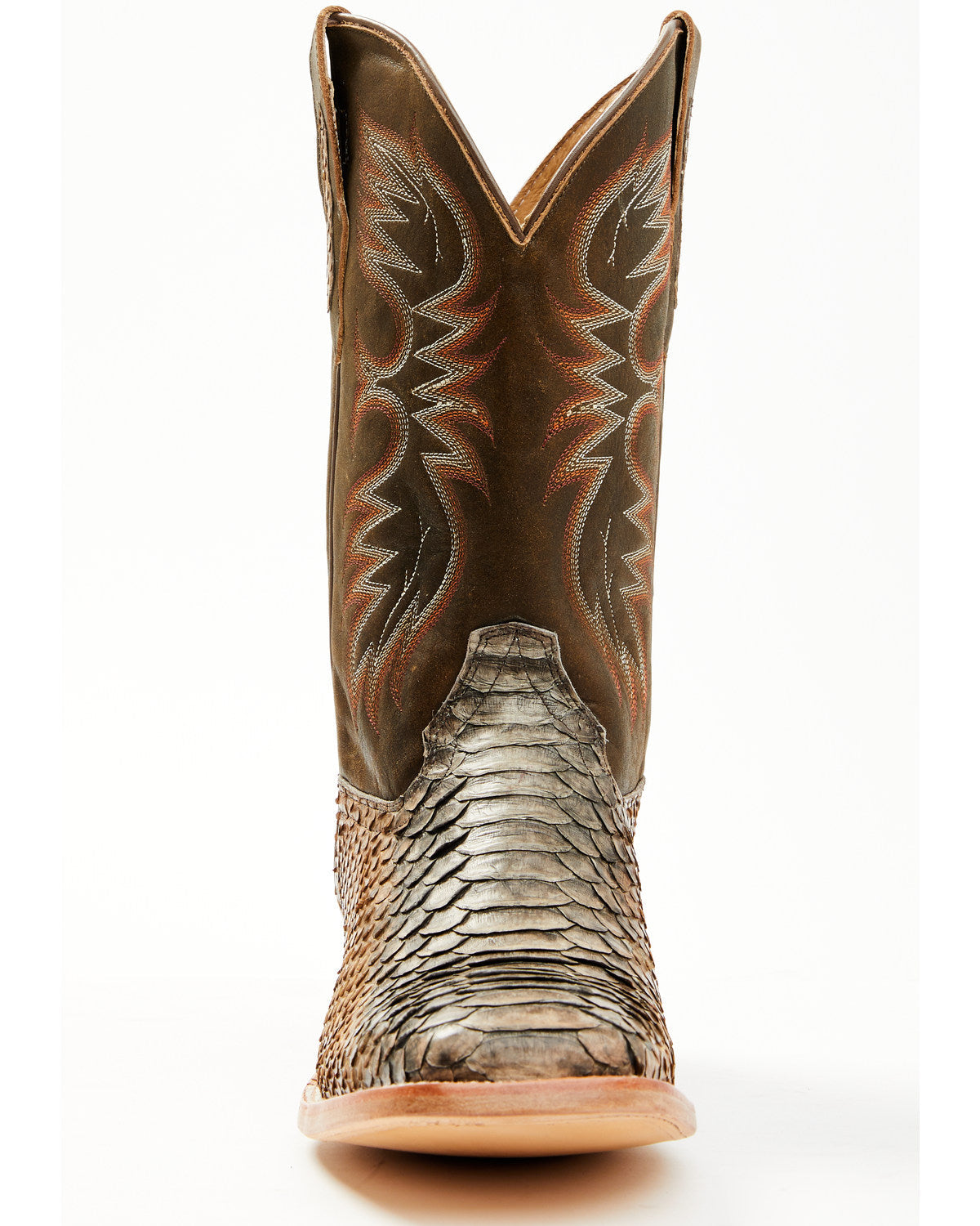 Cody James Men's Python Exotic Western Boots - Broad Square Toe