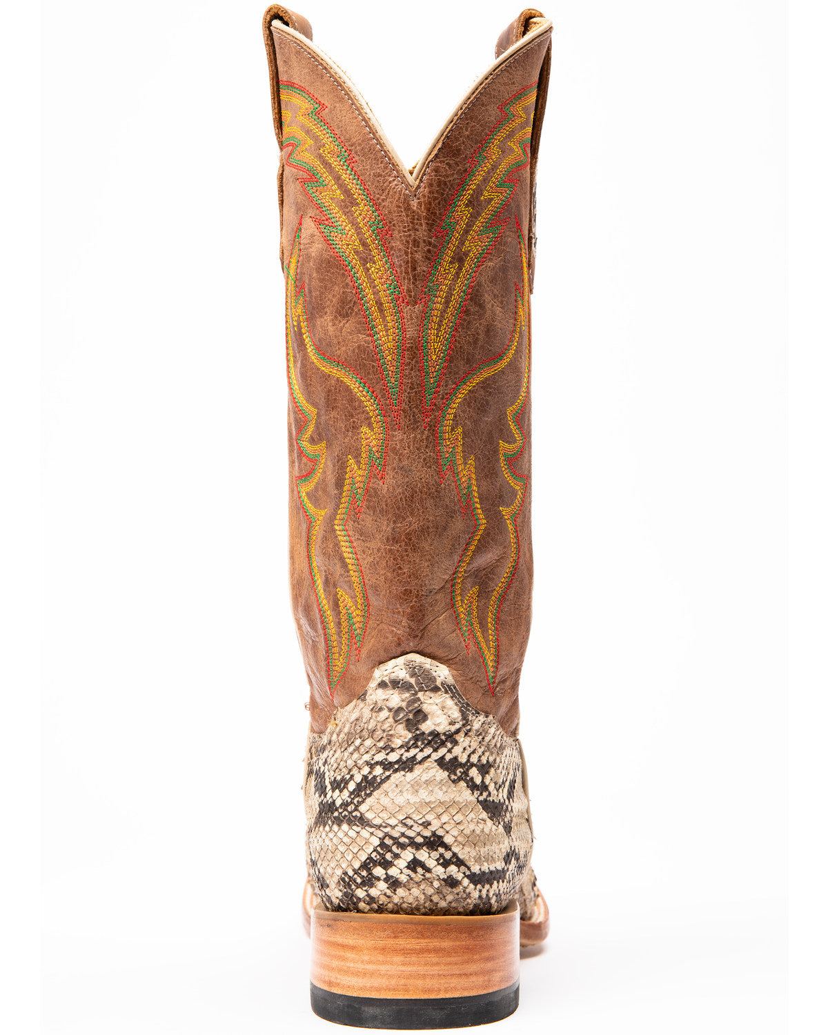 Cody James Men's Exotic Python Western Boots - Broad Square Toe