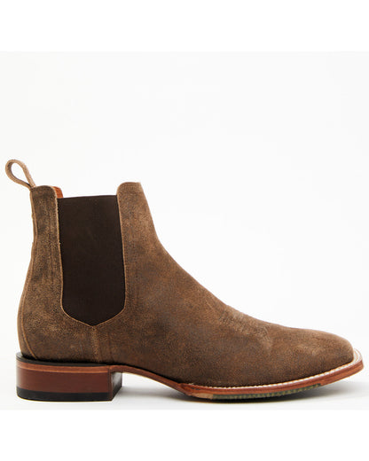 Cody James Men's Ruben Roughout Casual Boots - Broad Square Toe