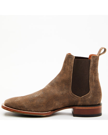 Cody James Men's Ruben Roughout Casual Boots - Broad Square Toe