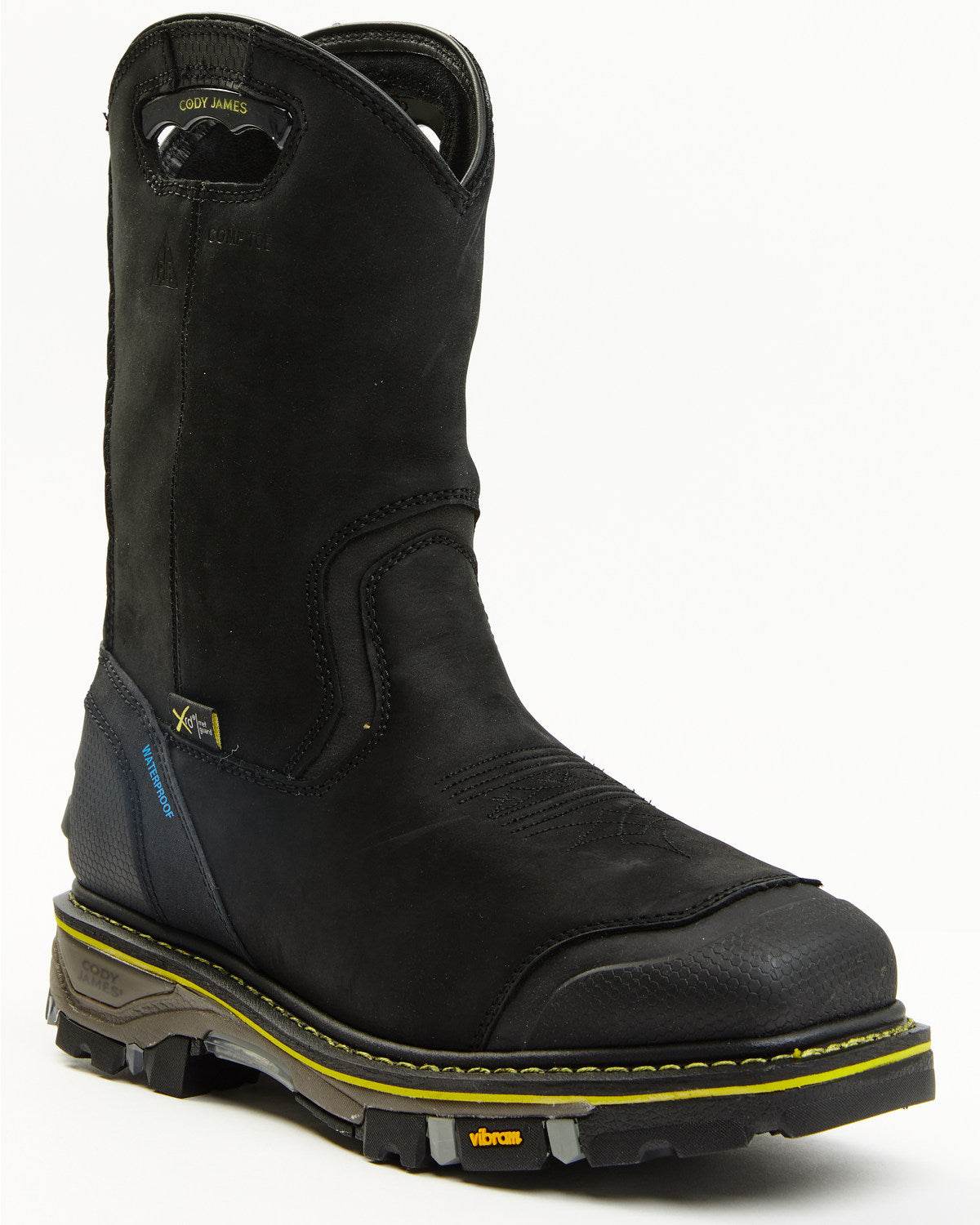 Cody James Men's Waterproof Met Guard Western Work Boots - Composite T