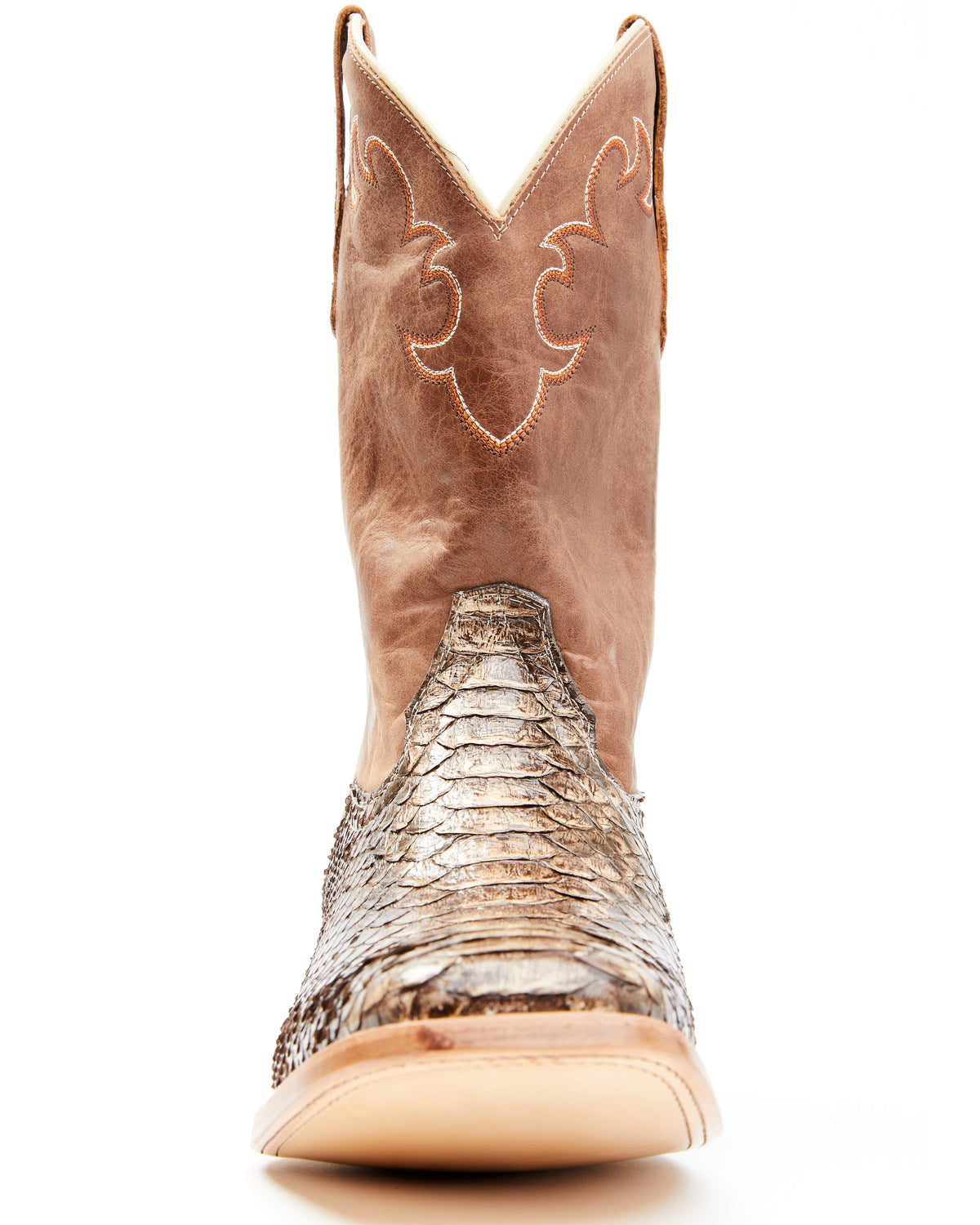 Cody James Men's Exotic Python Western Boots - Broad Square Toe