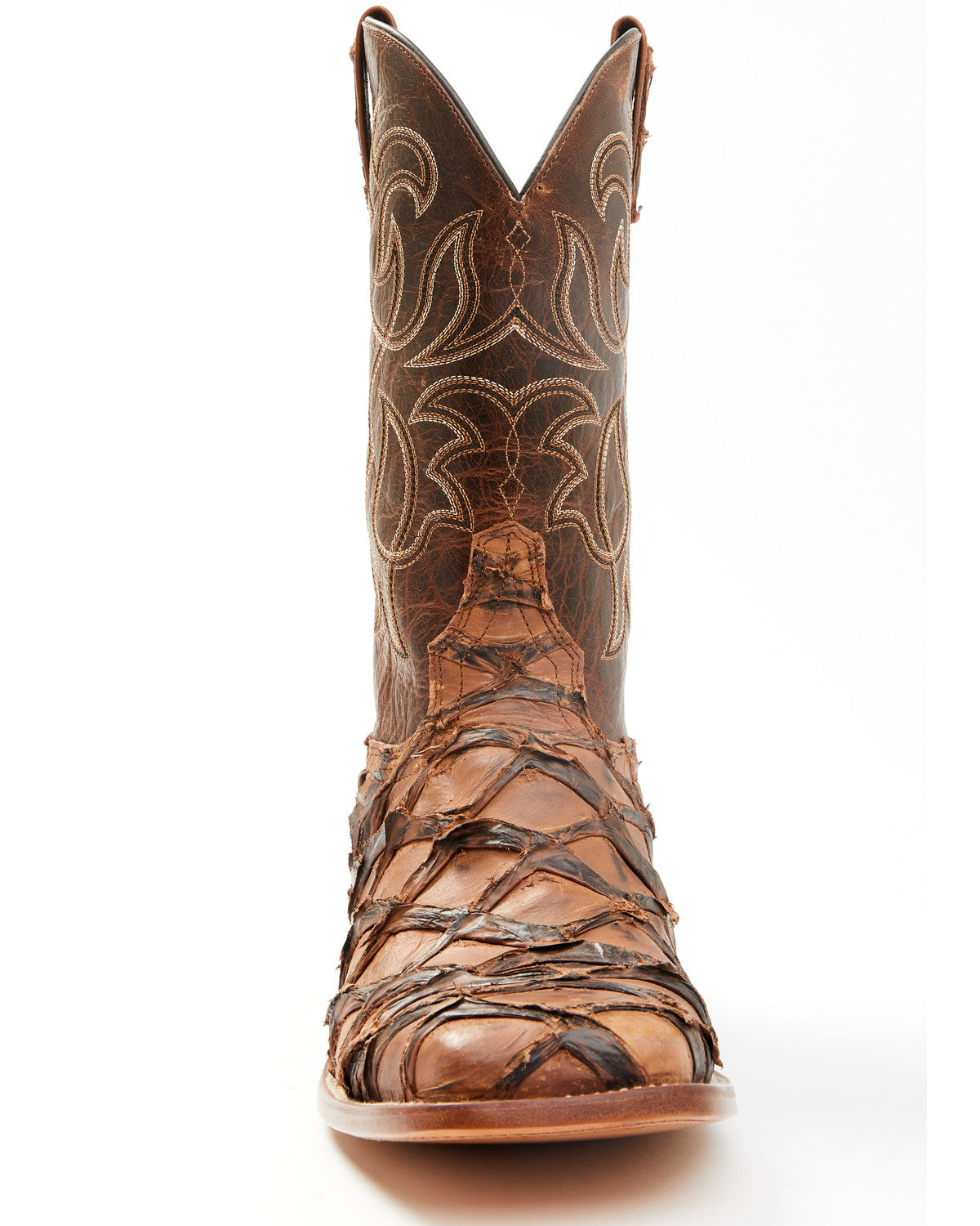 Cody James Men's Pirarucu Exotic Boots - Broad Square Toe