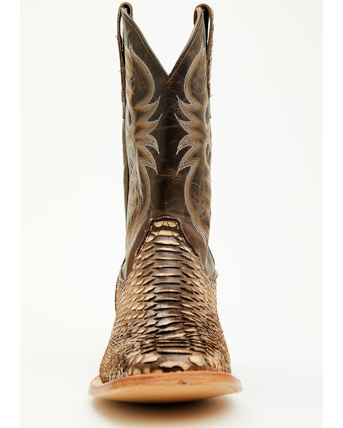 Cody James Men's Exotic Python Western Boots - Broad Square Toe