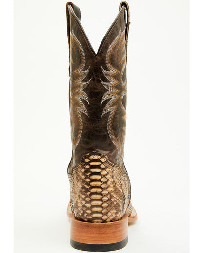Cody James Men's Exotic Python Western Boots - Broad Square Toe