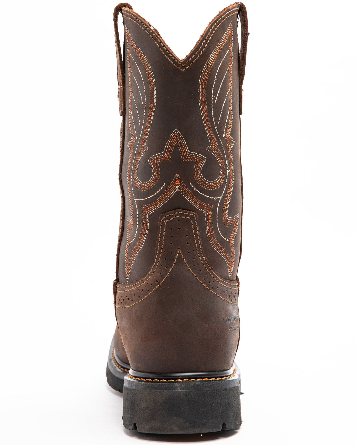 Cody James Men's 11" Mustang Saddle Waterproof Western Work Boots - So