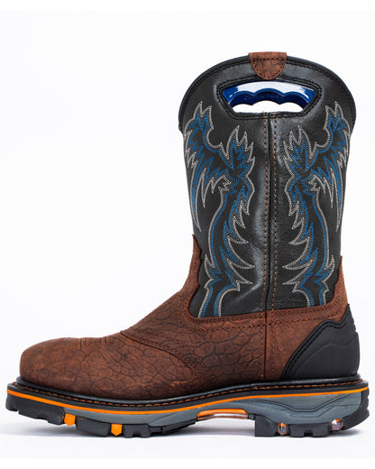 Cody James Men's 11" Decimator Waterproof Western Work Boots - Nano Co