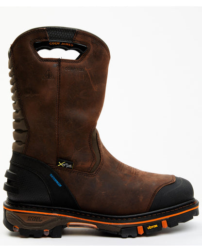 Cody James Men's Waterproof Met Guard Western Work Boots - Composite T
