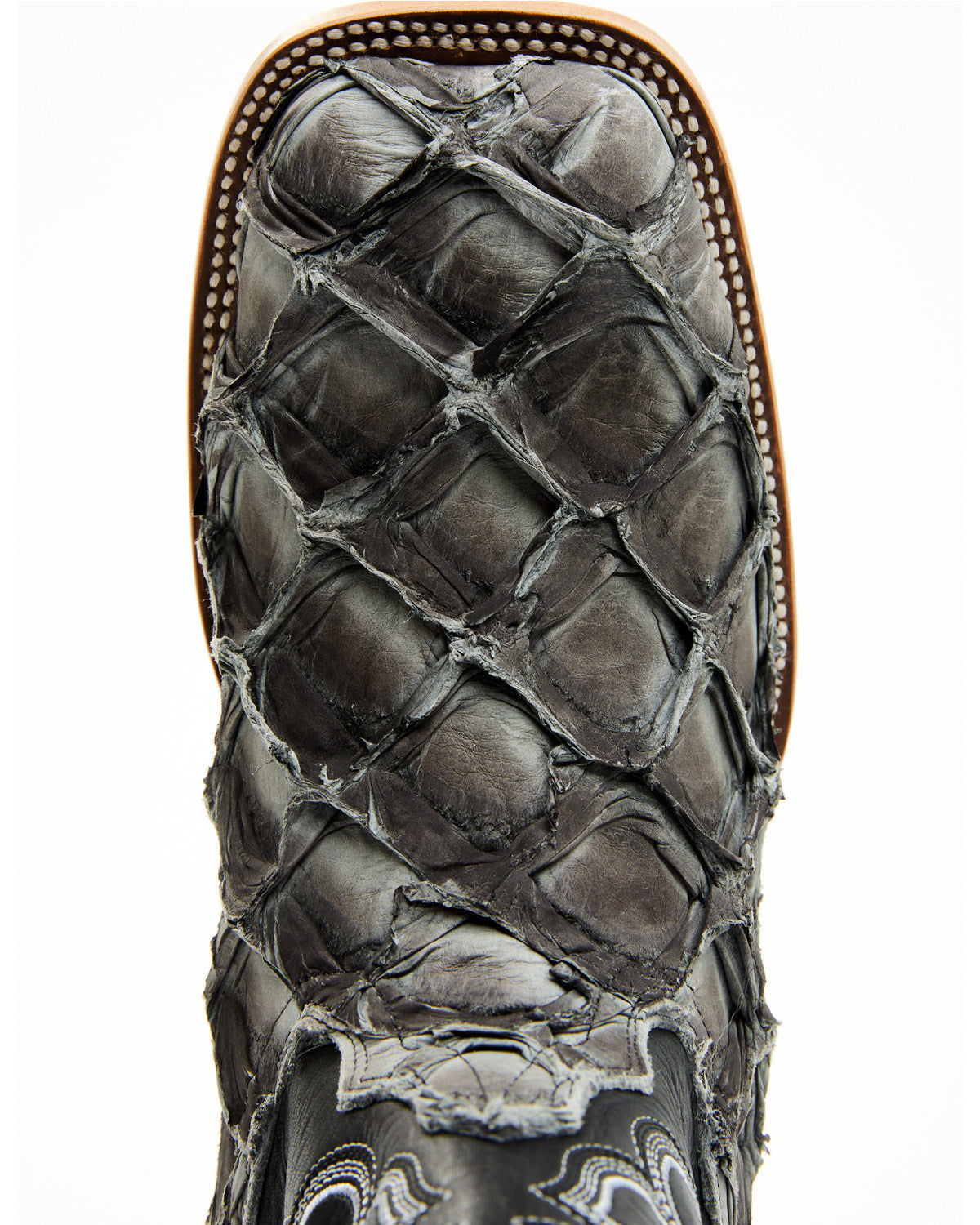 Cody James Men's Exotic Pirarucu Western Boots - Broad Square Toe