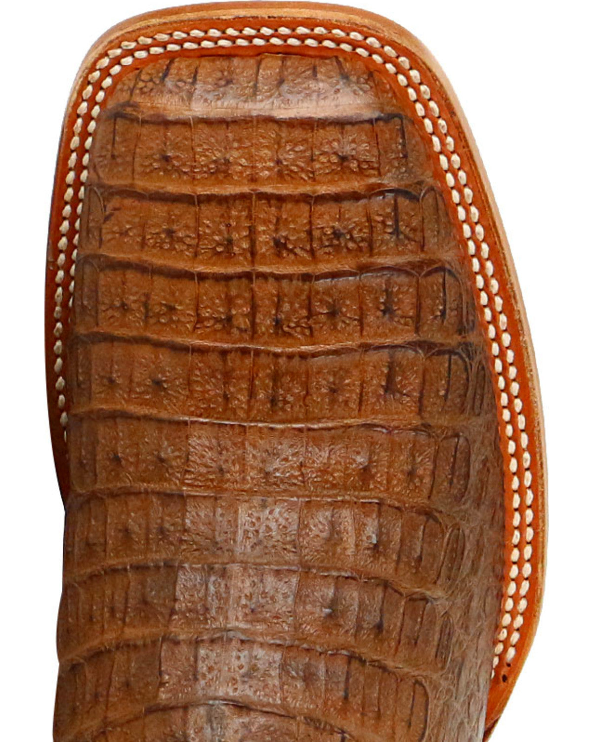 Cody James Men's Burnished Caiman Exotic Boots - Broad Square Toe