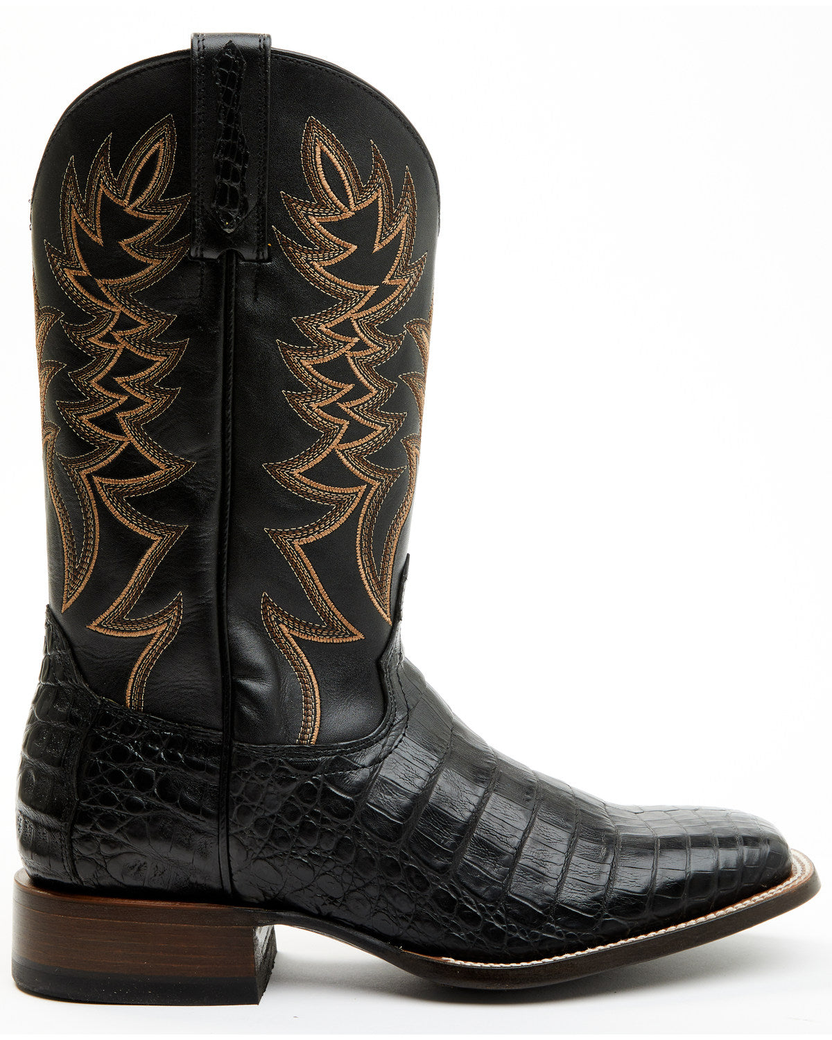 Cody James Men's Exotic Caiman Belly Western Boots - Broad Square Toe
