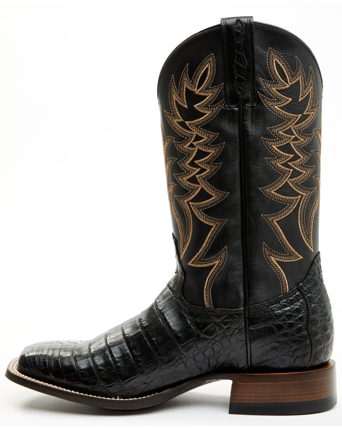 Cody James Men's Exotic Caiman Belly Western Boots - Broad Square Toe