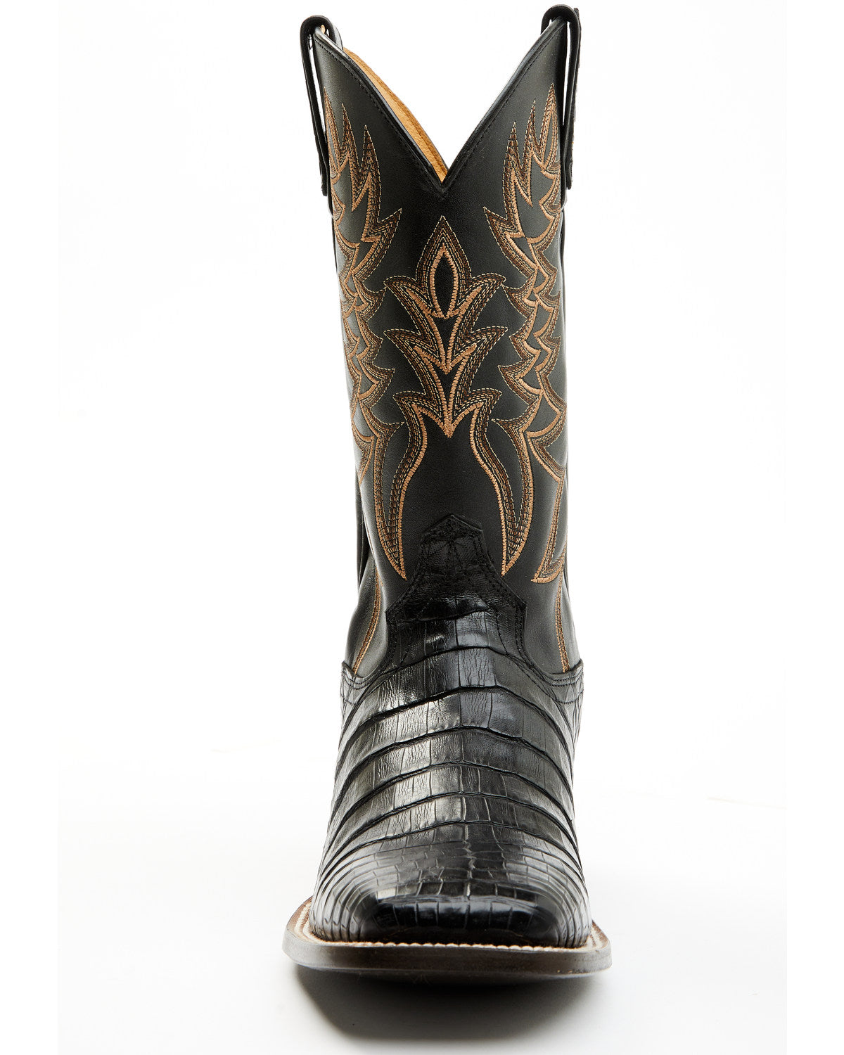 Cody James Men's Exotic Caiman Belly Western Boots - Broad Square Toe