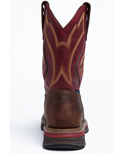Cody James Men's 11" ASE7 Disruptor Waterproof Western Work Boots - Na