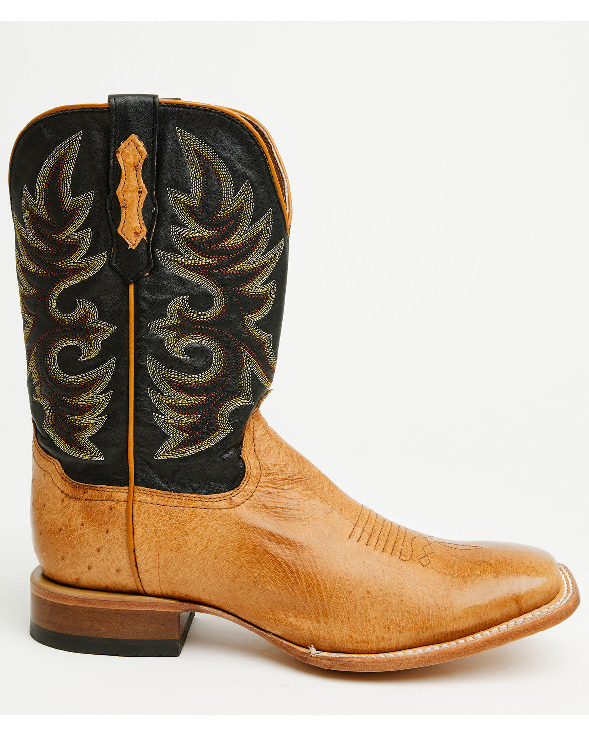 Cody James Men's Exotic Ostrich Western Boots - Broad Square Toe