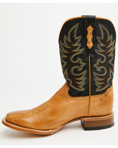 Cody James Men's Exotic Ostrich Western Boots - Broad Square Toe