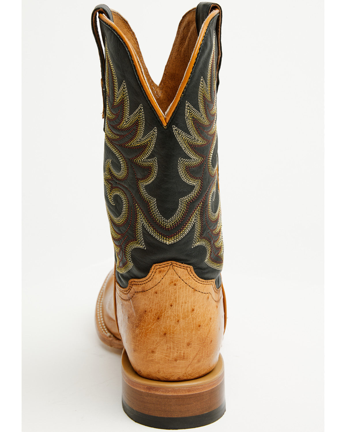 Cody James Men's Exotic Ostrich Western Boots - Broad Square Toe