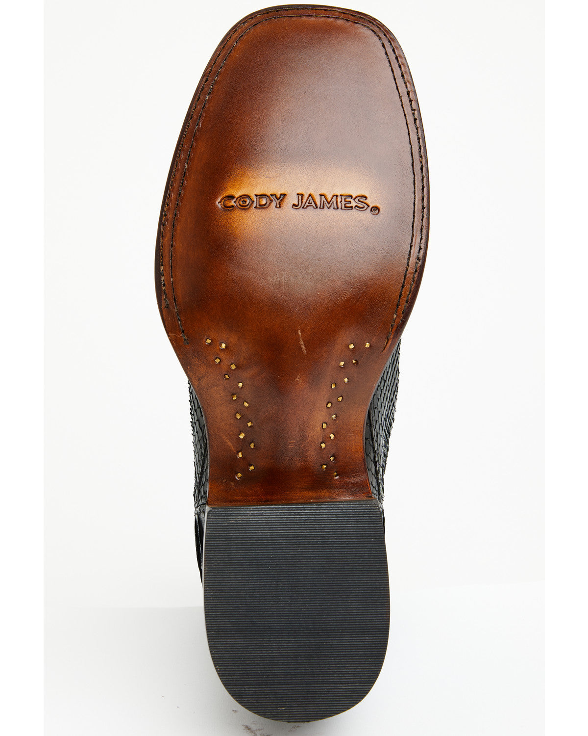 Cody James Men's Hash Exotic Python Western Ankle Boots - Broad Square
