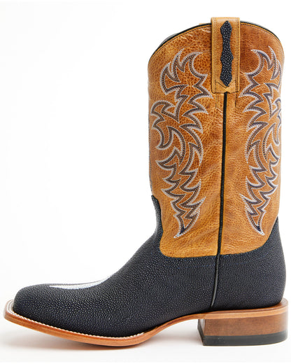 Cody James Men's Exotic Stingray Western Boots - Broad Square Toe