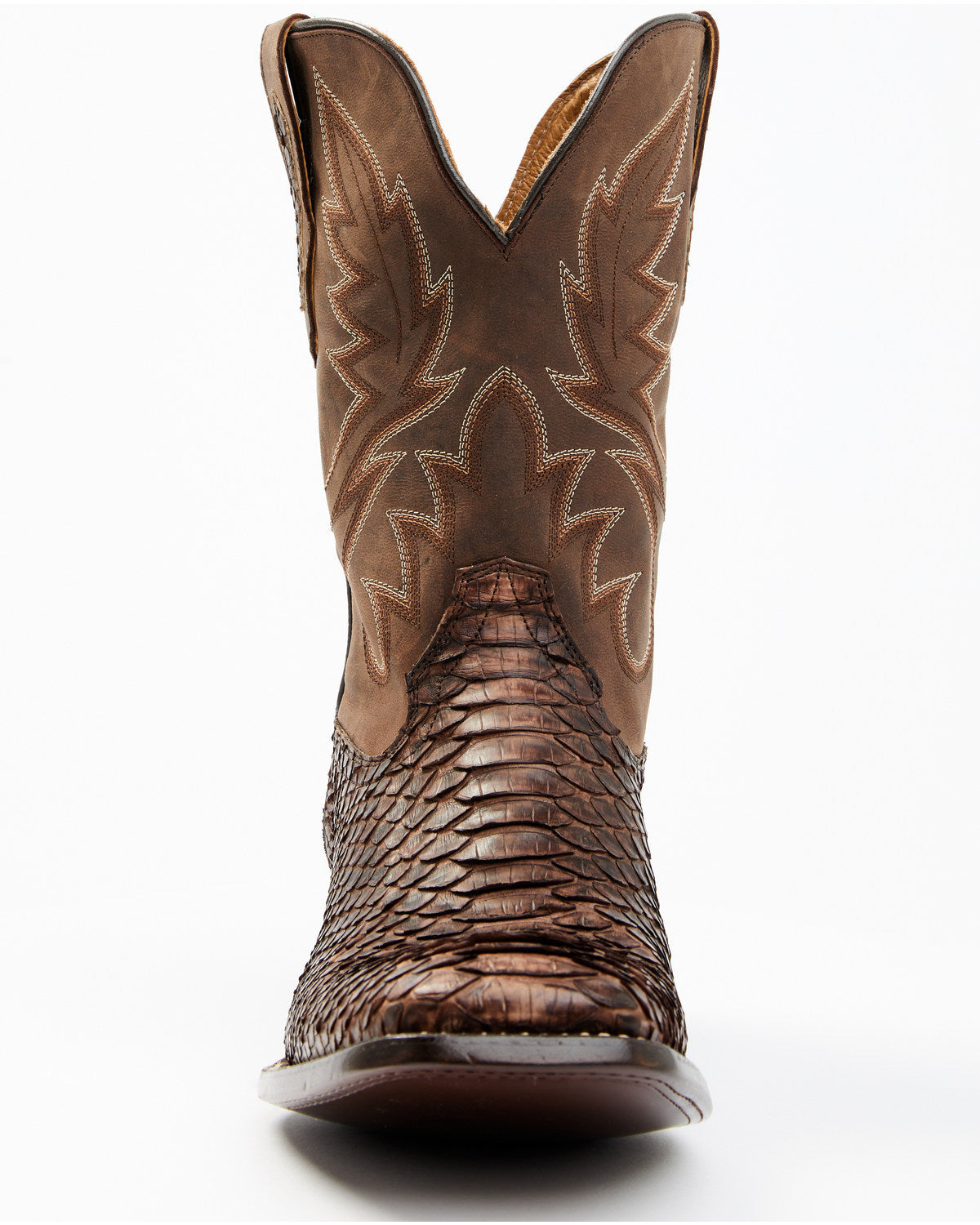 Cody James Men's Exotic Python Western Boots - Broad Square Toe