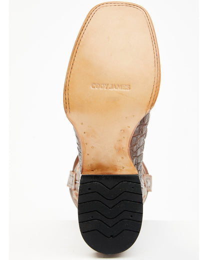 Cody James Men's Exotic Caiman Western Boots - Broad Square Toe