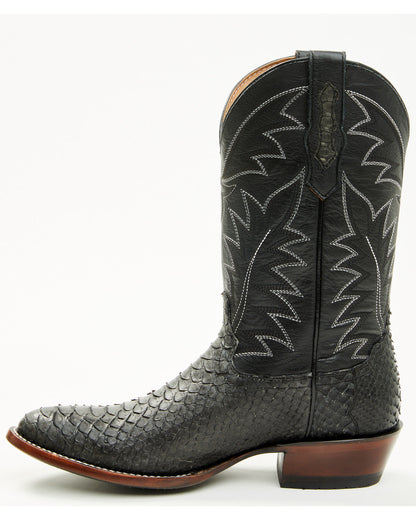 Cody James Men's Exotic Python Western Boots - Round Toe