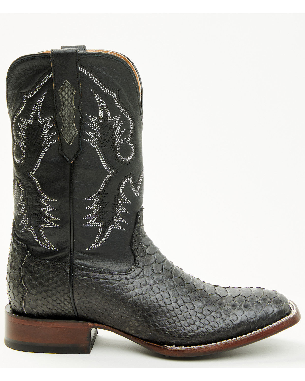Cody James Men's Exotic Python Western Boots - Broad Square Toe