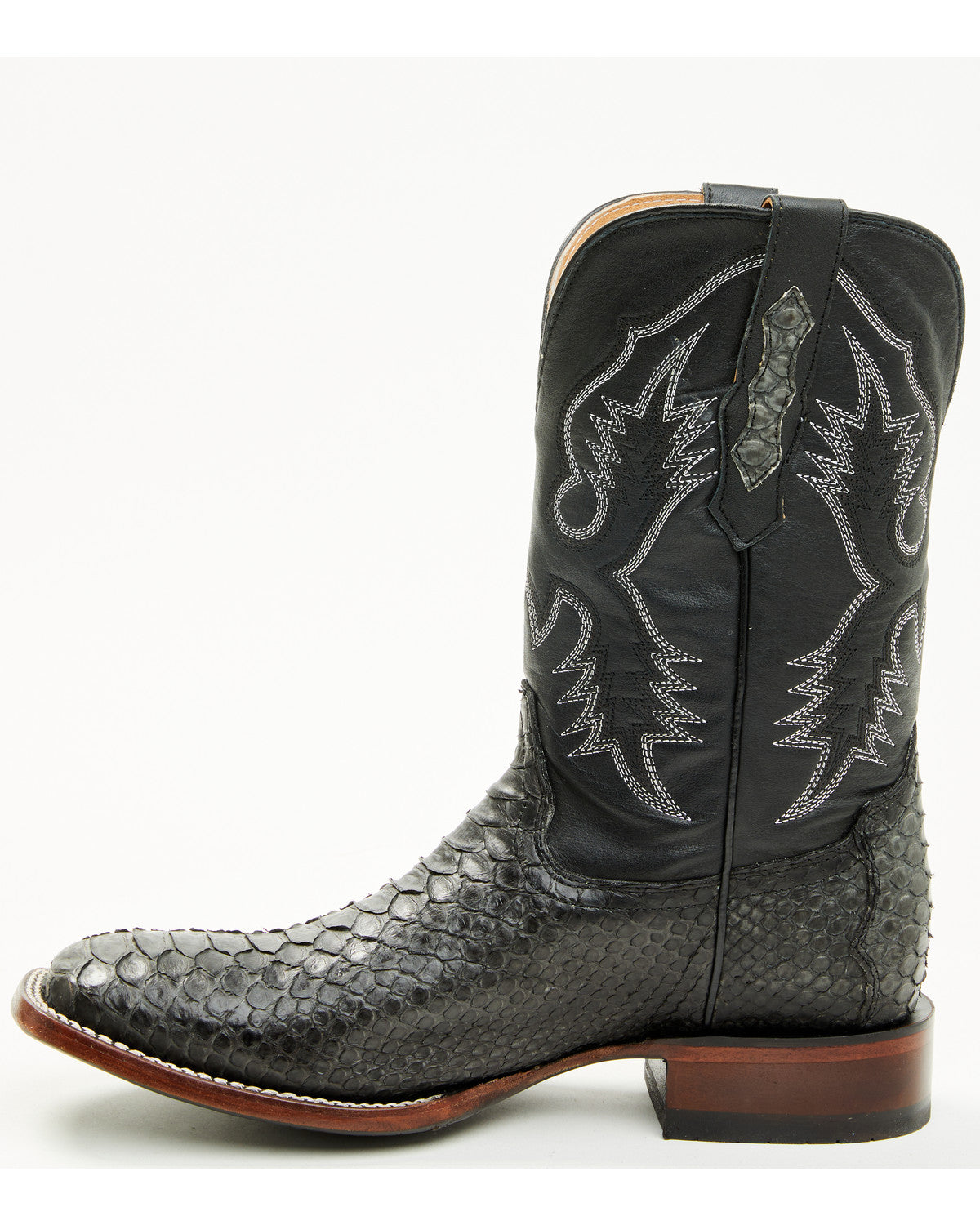 Cody James Men's Exotic Python Western Boots - Broad Square Toe